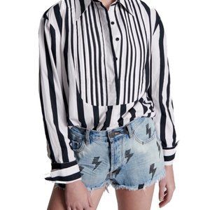 Blue lightning le wolve one teaspoon shorts